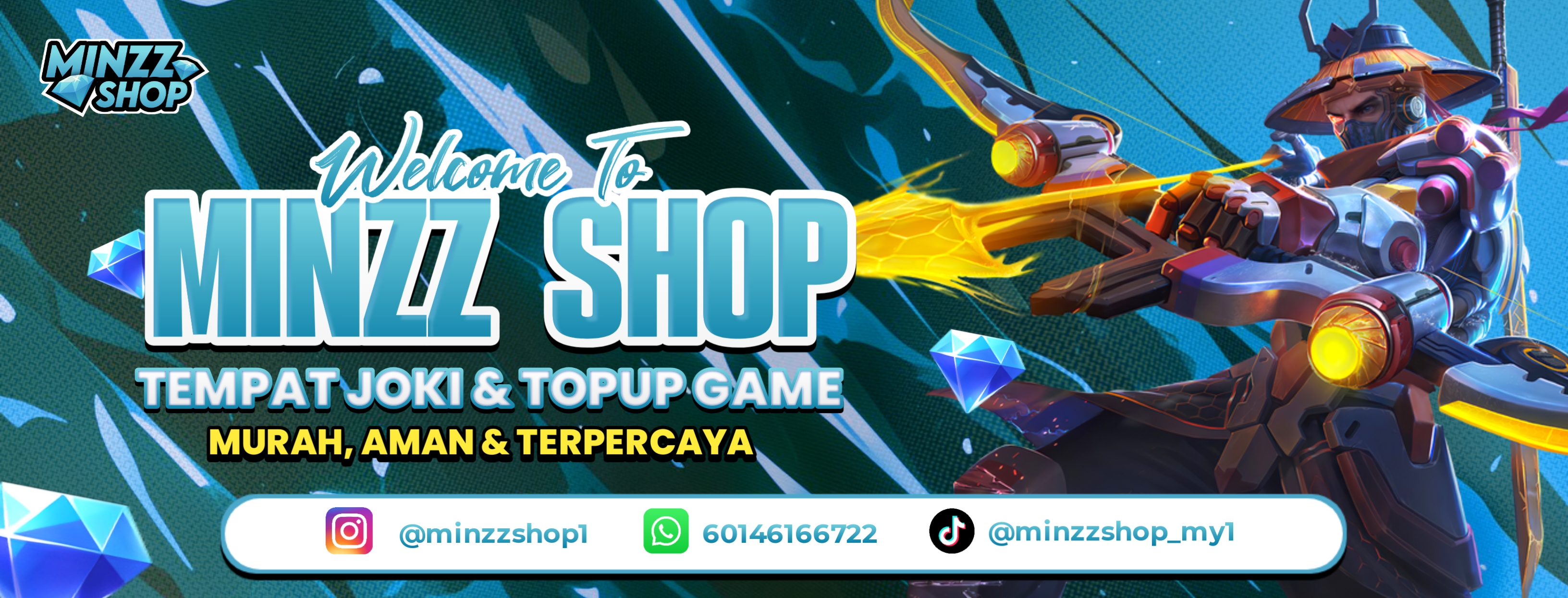 Minzz shop banner