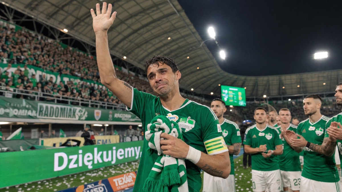 Leandro Rossi Pereira se despede do Radomiak