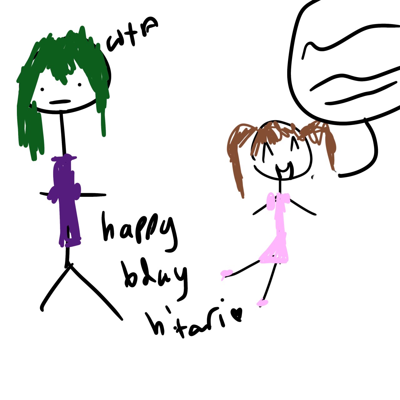 happy birthday.... hitari.... datari... tariwari....