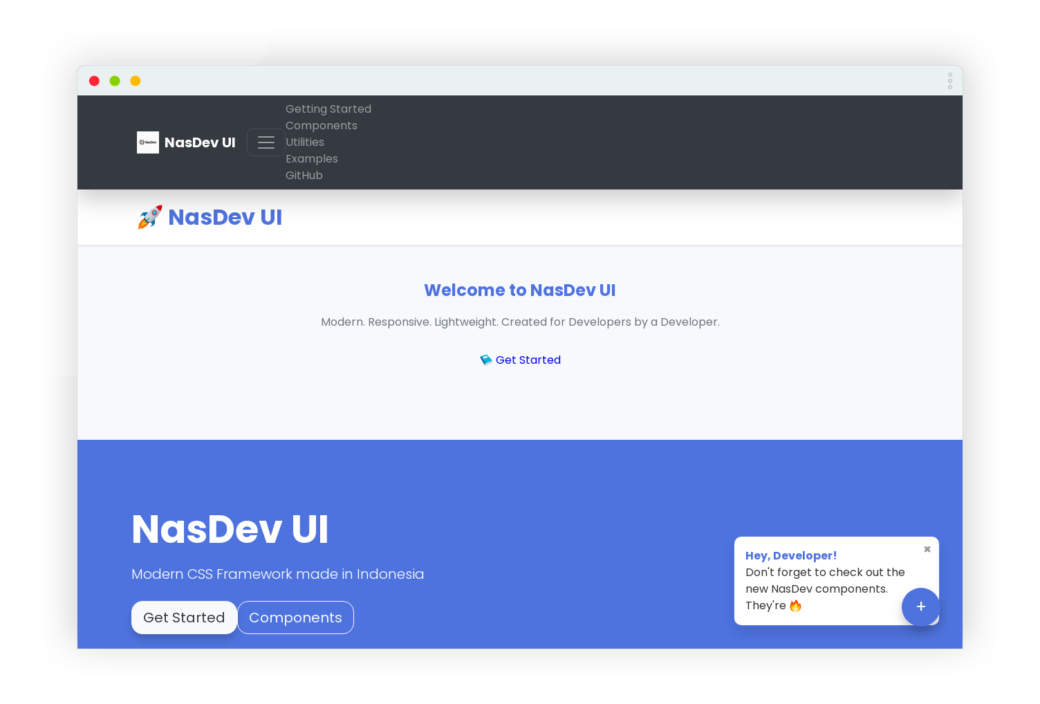 Framework NasDev UI