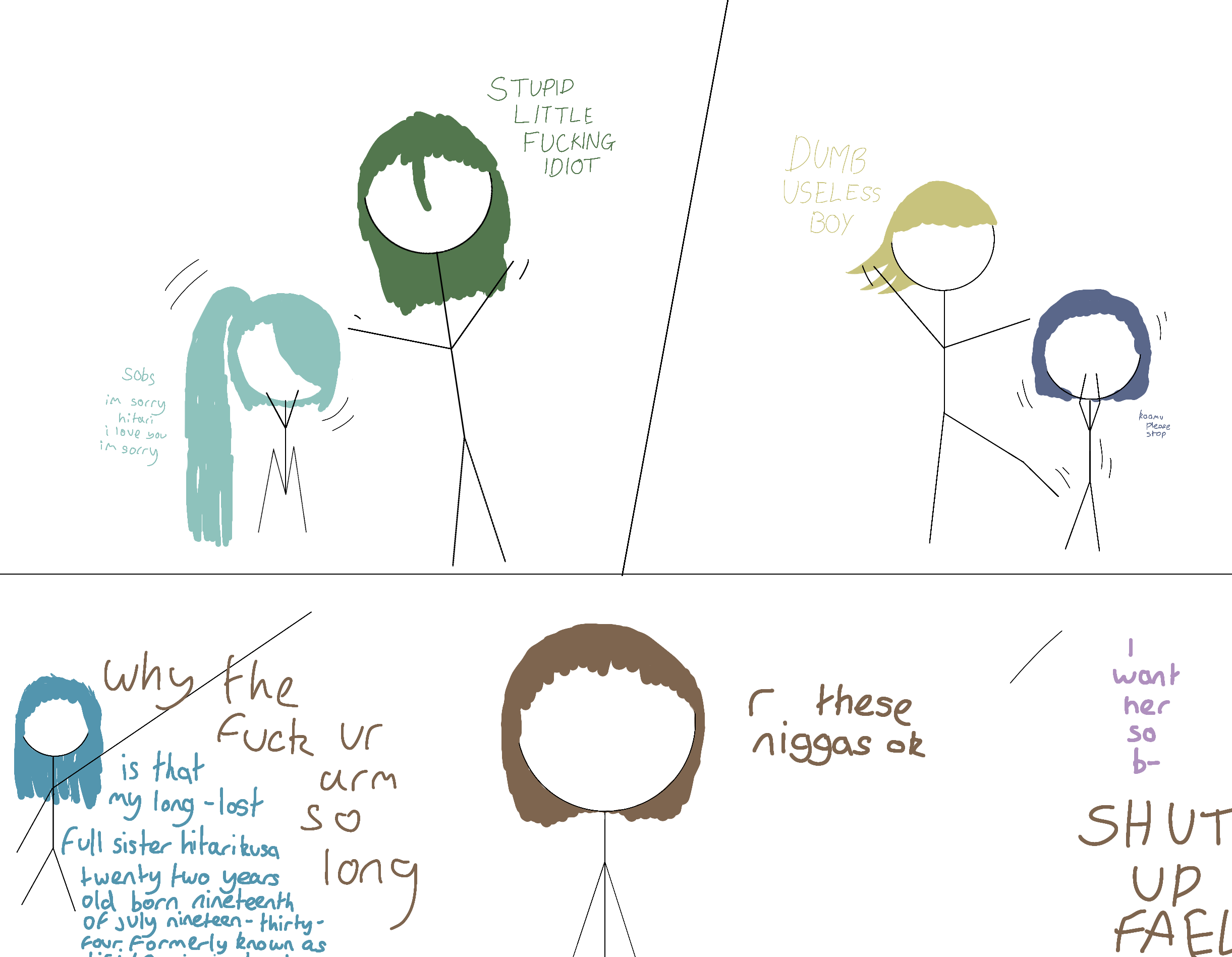 is that my long lost full sister hitarikusa twenty two years old born nineteenth of july nineteen-thirty-four formerly known as lirikusa-himai