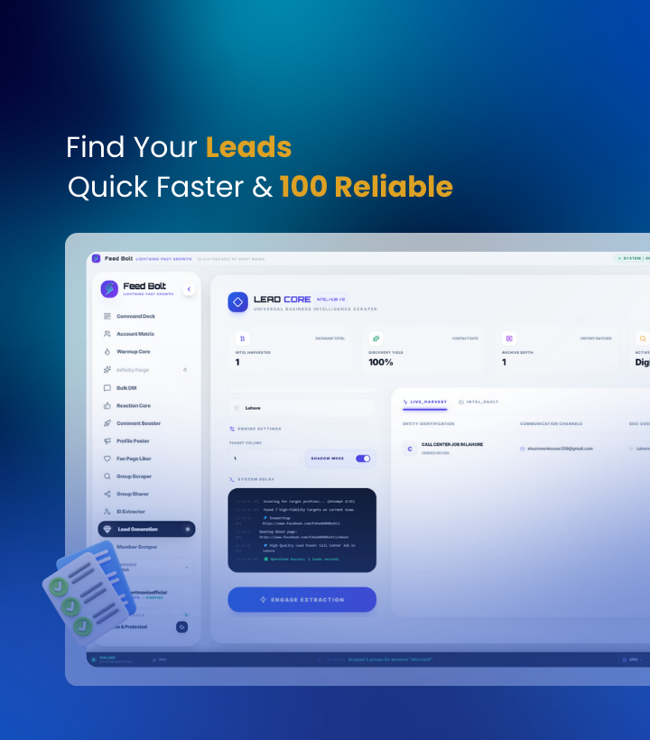 Fredinky Suite - Facebook Automation Tool | Bulk Messaging, Lead Scraper, Group Marketing