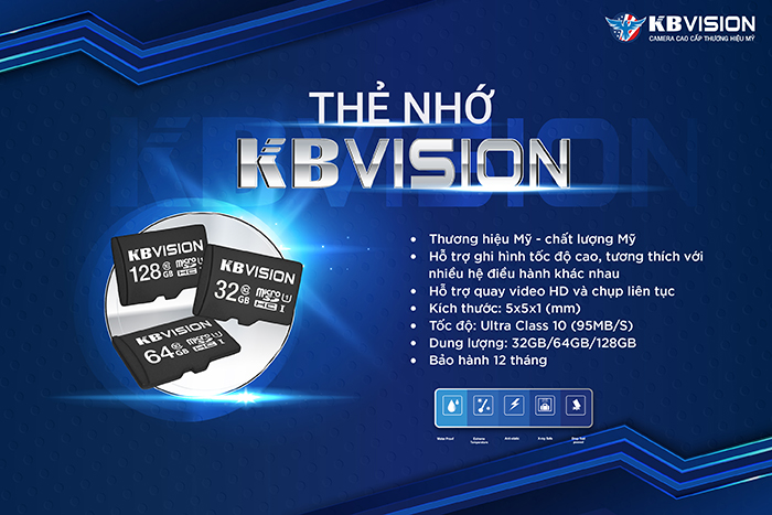 the-nho-kbvision thẻ nhớ KBVISION