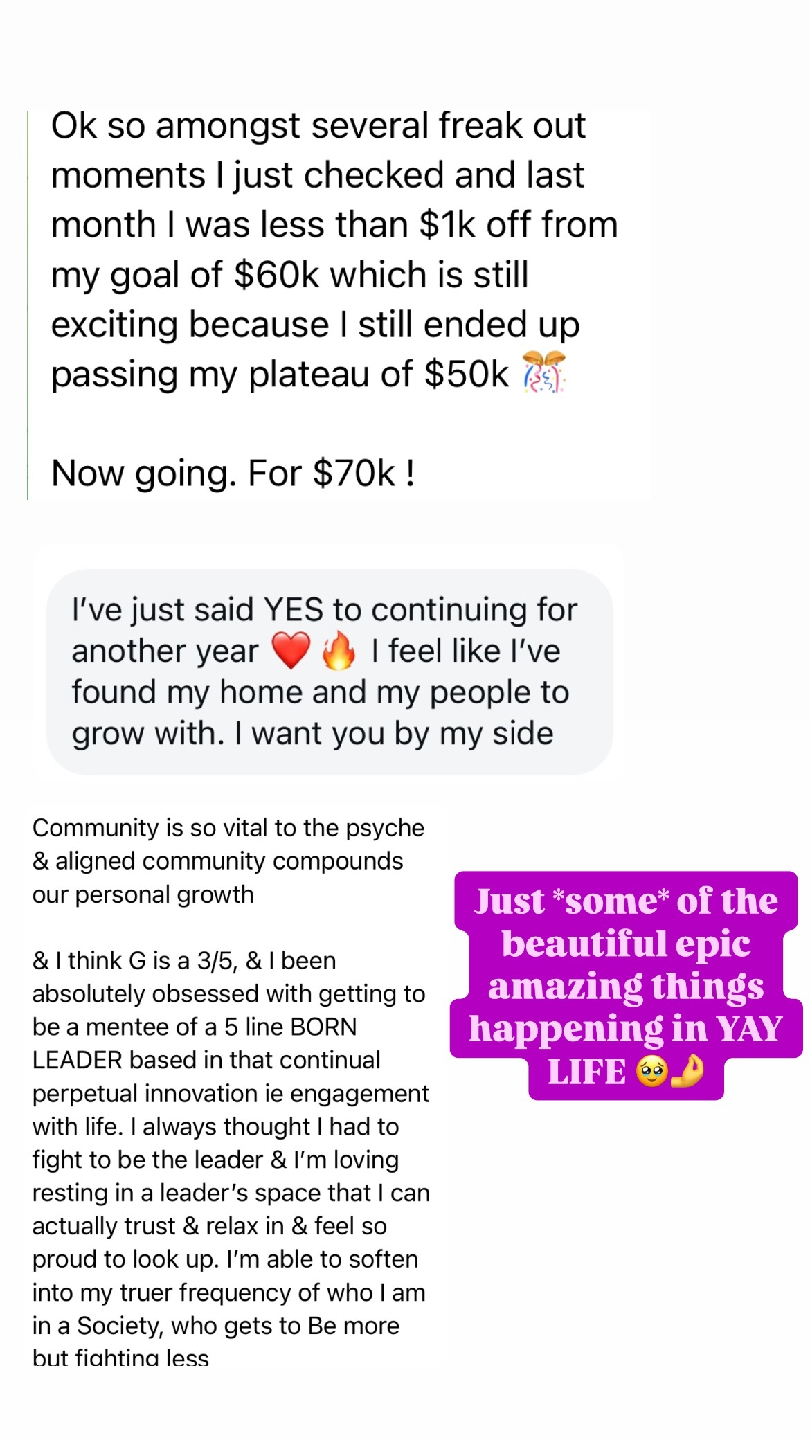 Client 50k to 70k