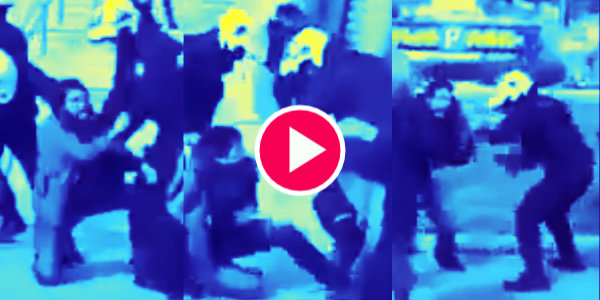 Video Shows Greek Police Beating Up Citizens For Defying Lockdown Orders…
