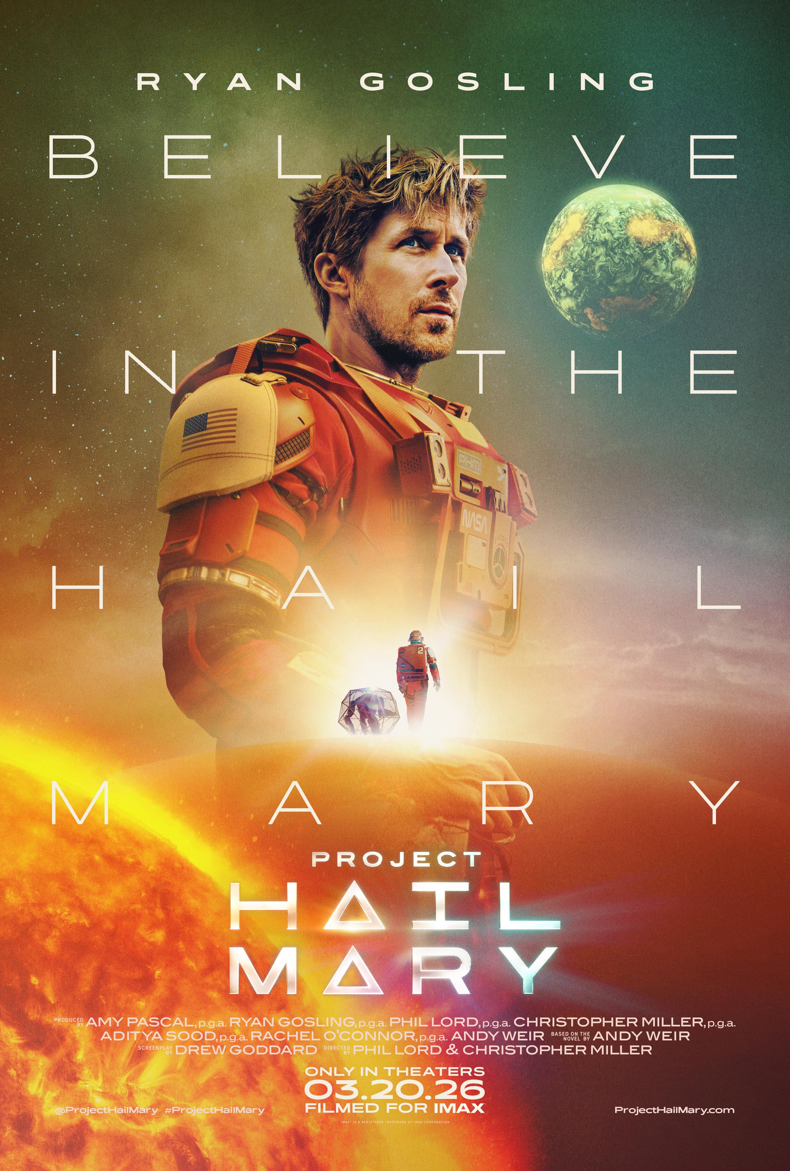 project hail mary movie poster