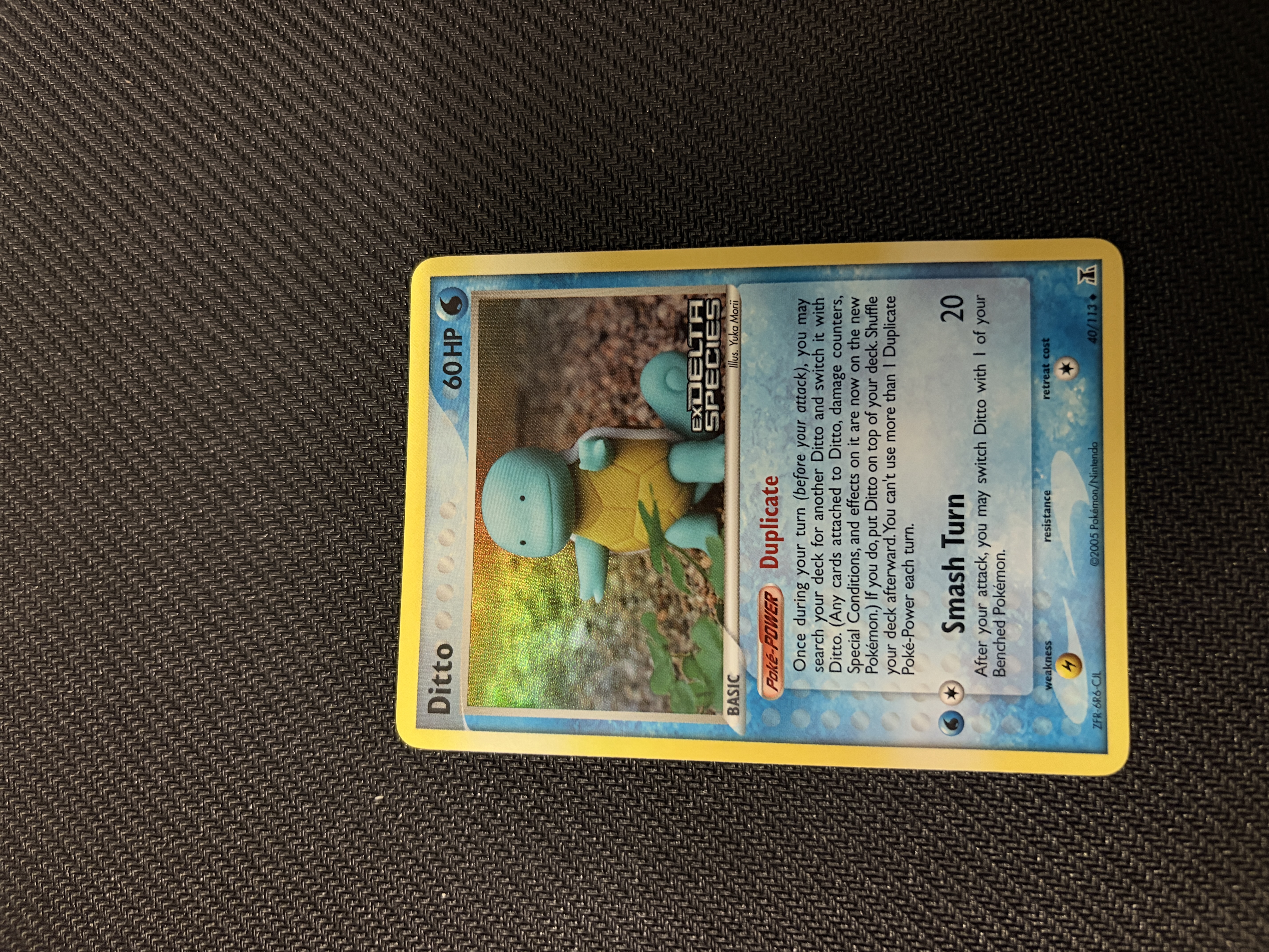 Ditto #40 Stamped from EX Delta Species Stamped