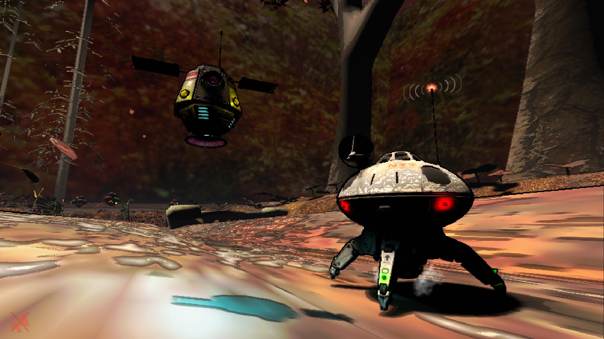 S.S. Drake and SPERO replicas.