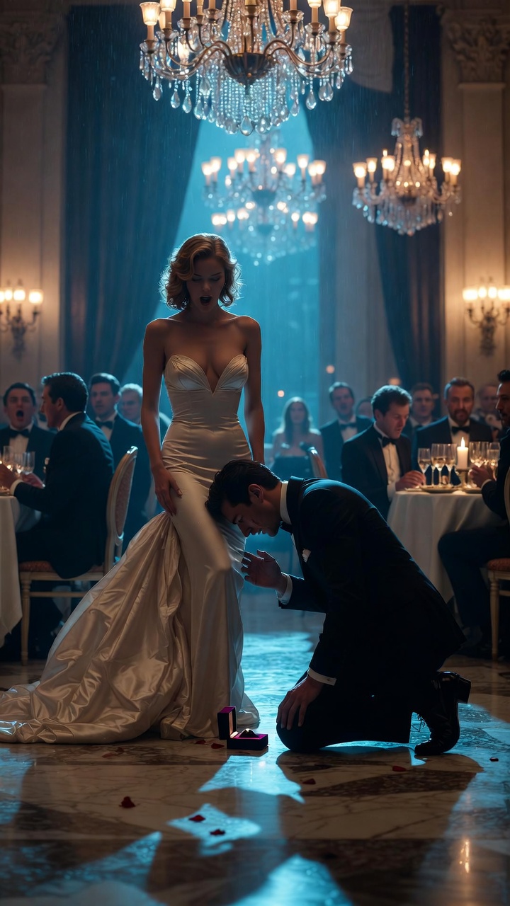 SHE MOCKED HIS PROPOSAL IN A FIVE-STAR RESTAURANT… THEN ONE SENTENCE DESTROYED HER PRIDE