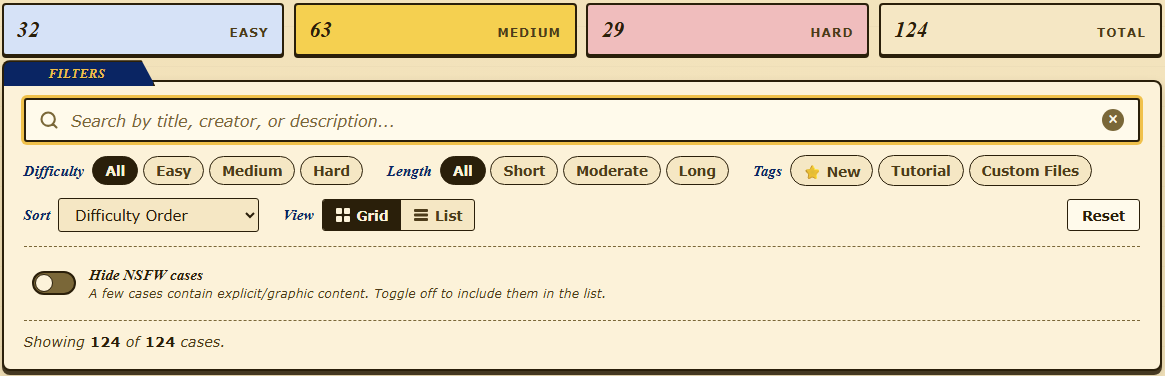 VCL Site Filters