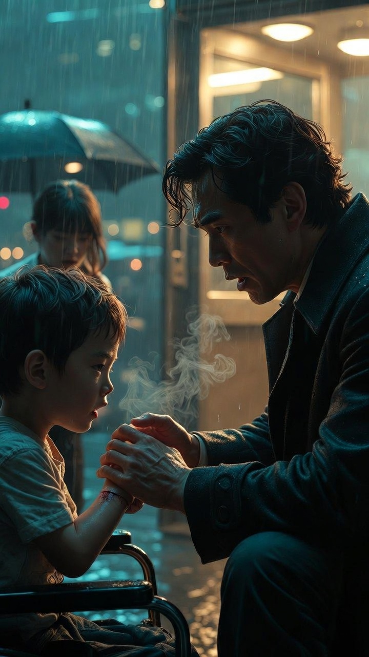 “Dad… why does Daniel have the same scar on his wrist too?”