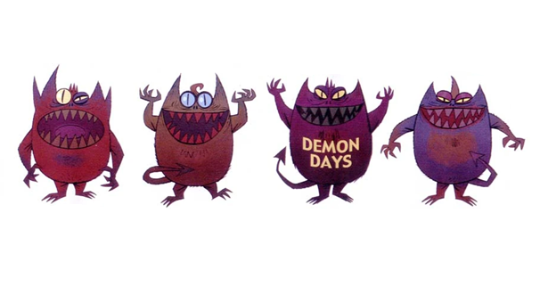 Cover art for Demon Days