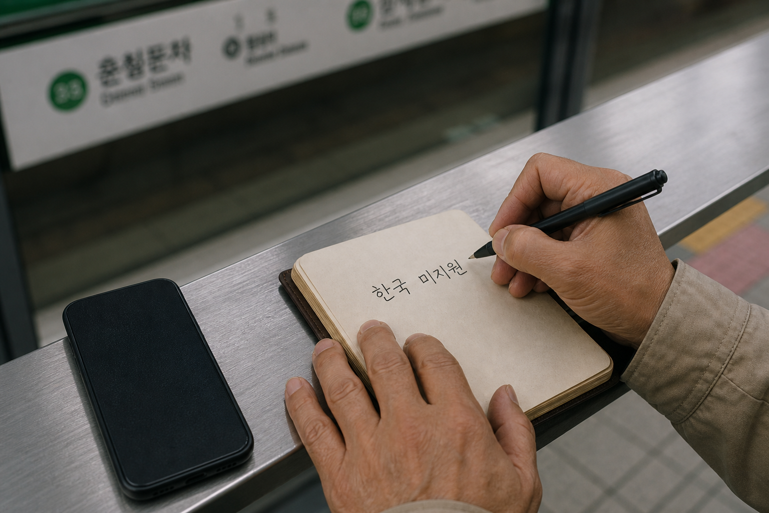 한국에서 넷플릭스 추가 회원 기능이 제공되지 않는다는 공식 안내를 확인하는 남성