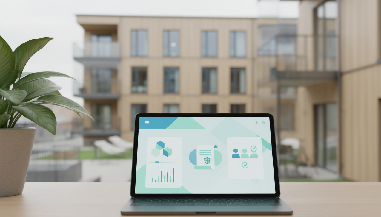 effektiv bostadsuthyrning for fastighetsbolag: en jamforelse