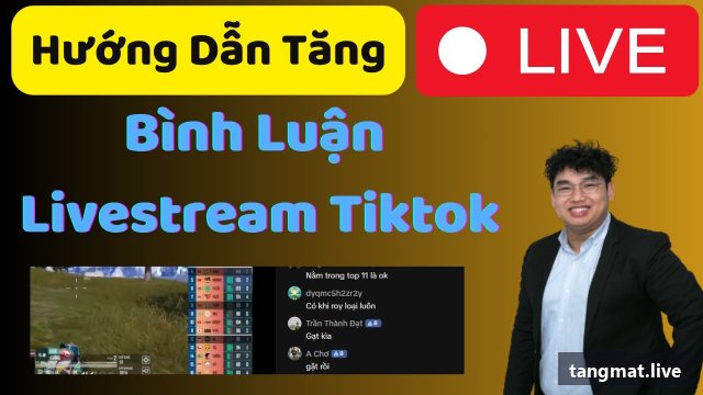 Dịch vụ tăng bình luận live Youtube tại Tangmat.live