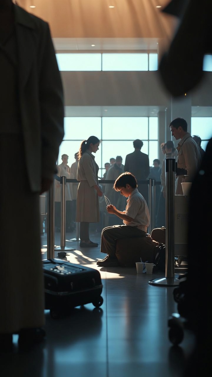 The Airport Became Completely Silent.