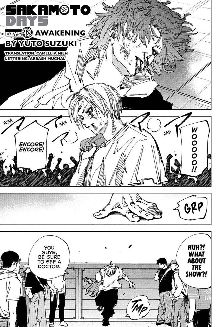 Sakamoto Days Chapter 263 - Page 1