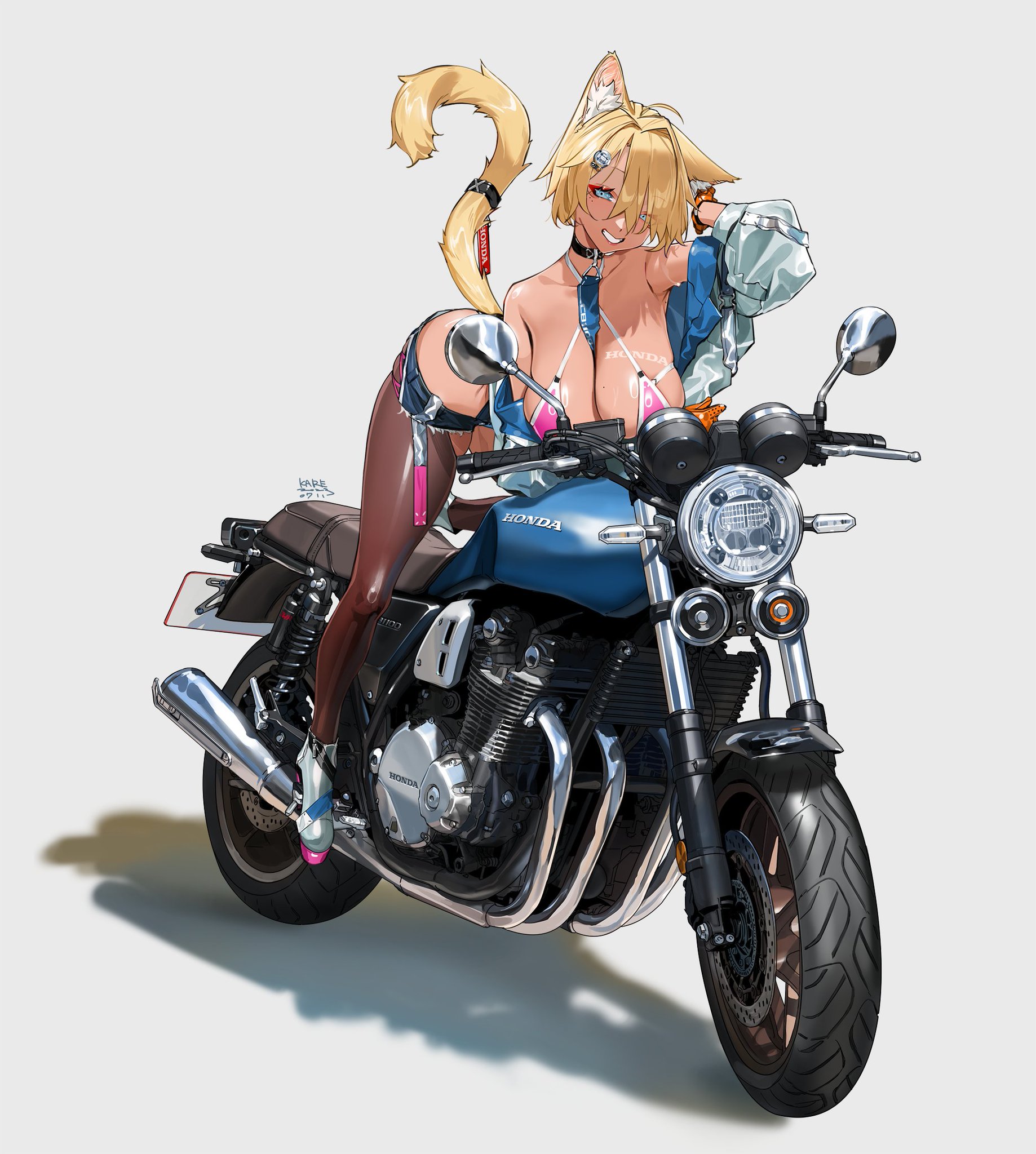 HONDA CB1100-chan by Karen Huang