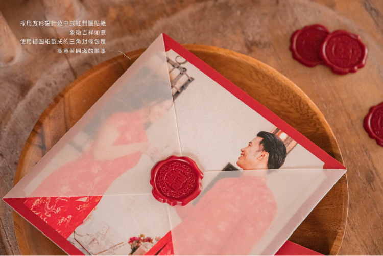 婚卡喜帖 - 才子佳人 商品圖4