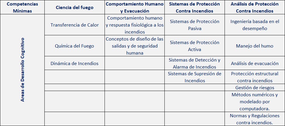 Competencias Técnicas Mínimas Recomendadas para la Práctica 