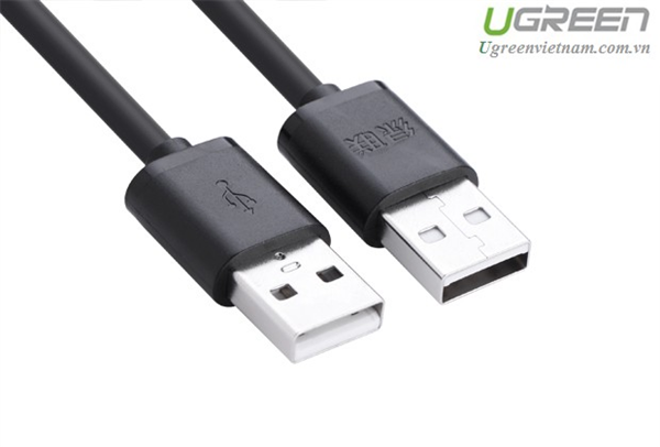 Cáp USB 2.0 2 đầu đực dài 0,5m chính hãng Ugreen 10308