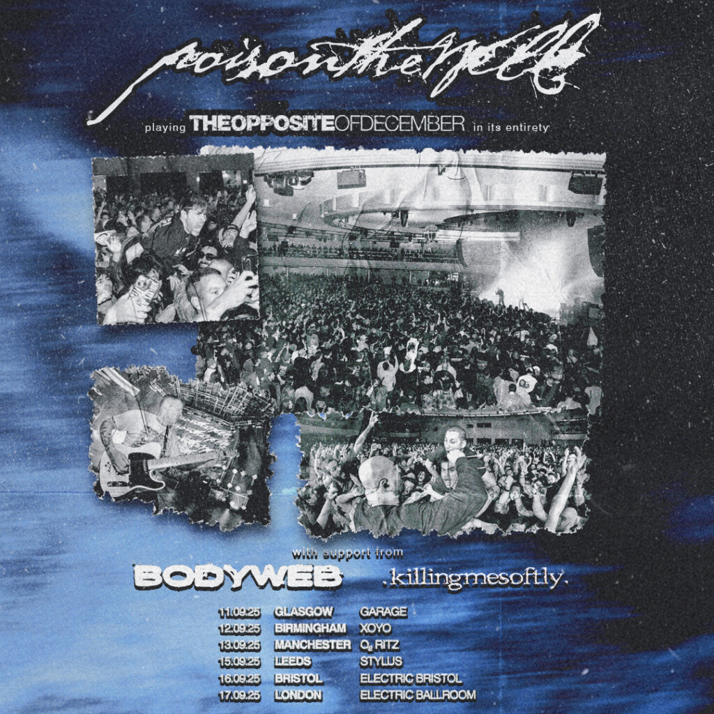 Poison the Well 2025 Tour Poster