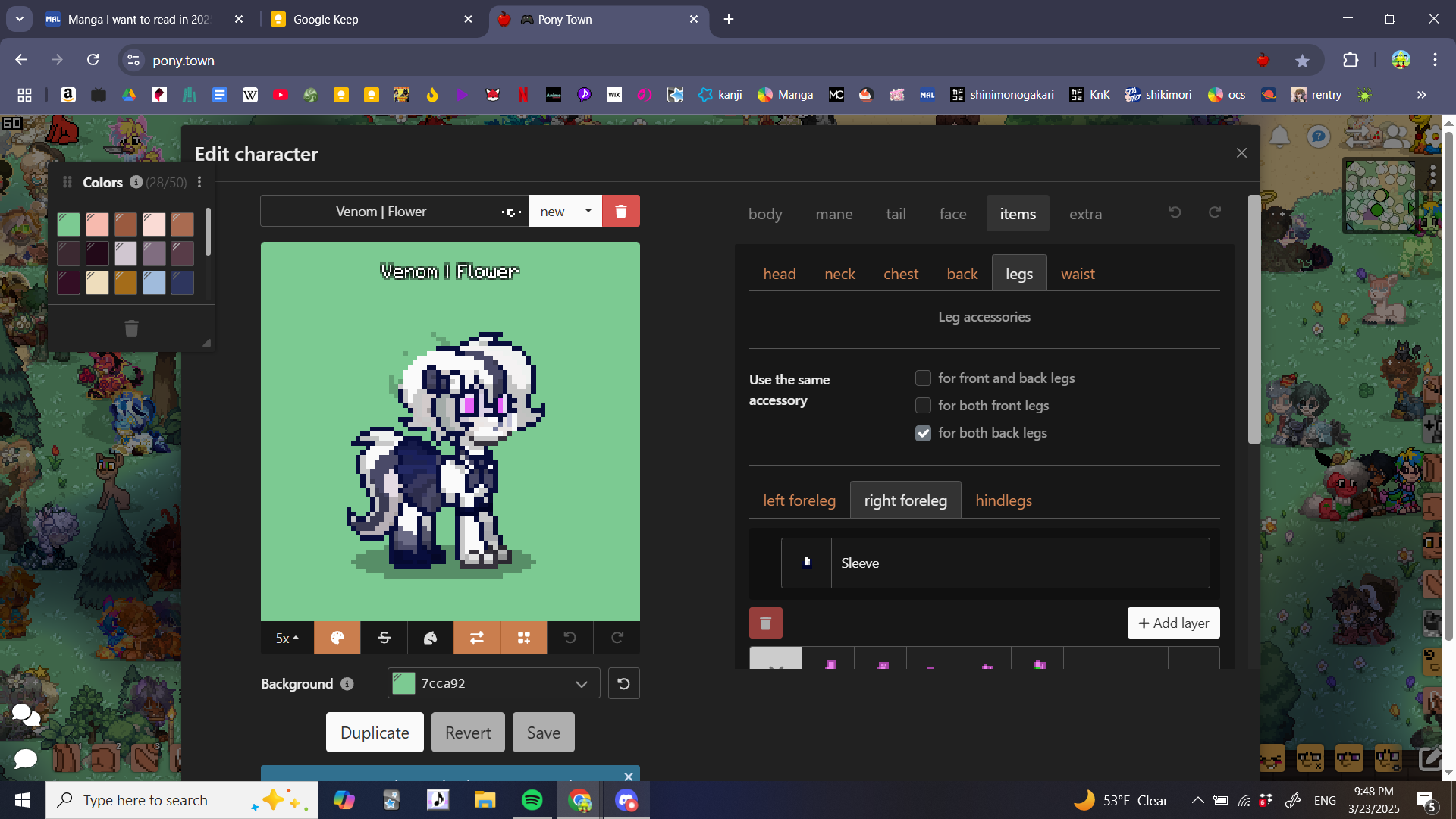 Venom vFlower | Kairiki Bear