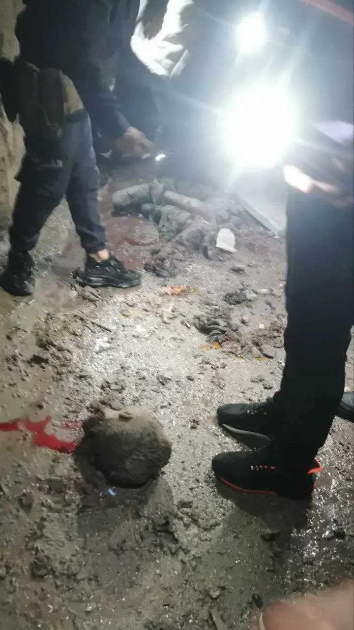 Hiện trường gần nhà thờ tại Aleppo