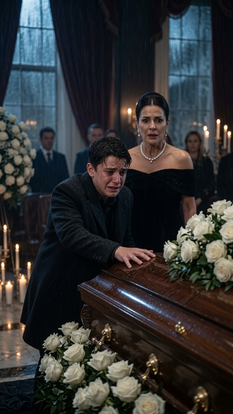 At Victor Sterling’s Funeral, His Son Demanded the Coffin Be Opened — What Was Missing Beneath the Lid Exposed a Trap That Shattered an Empire