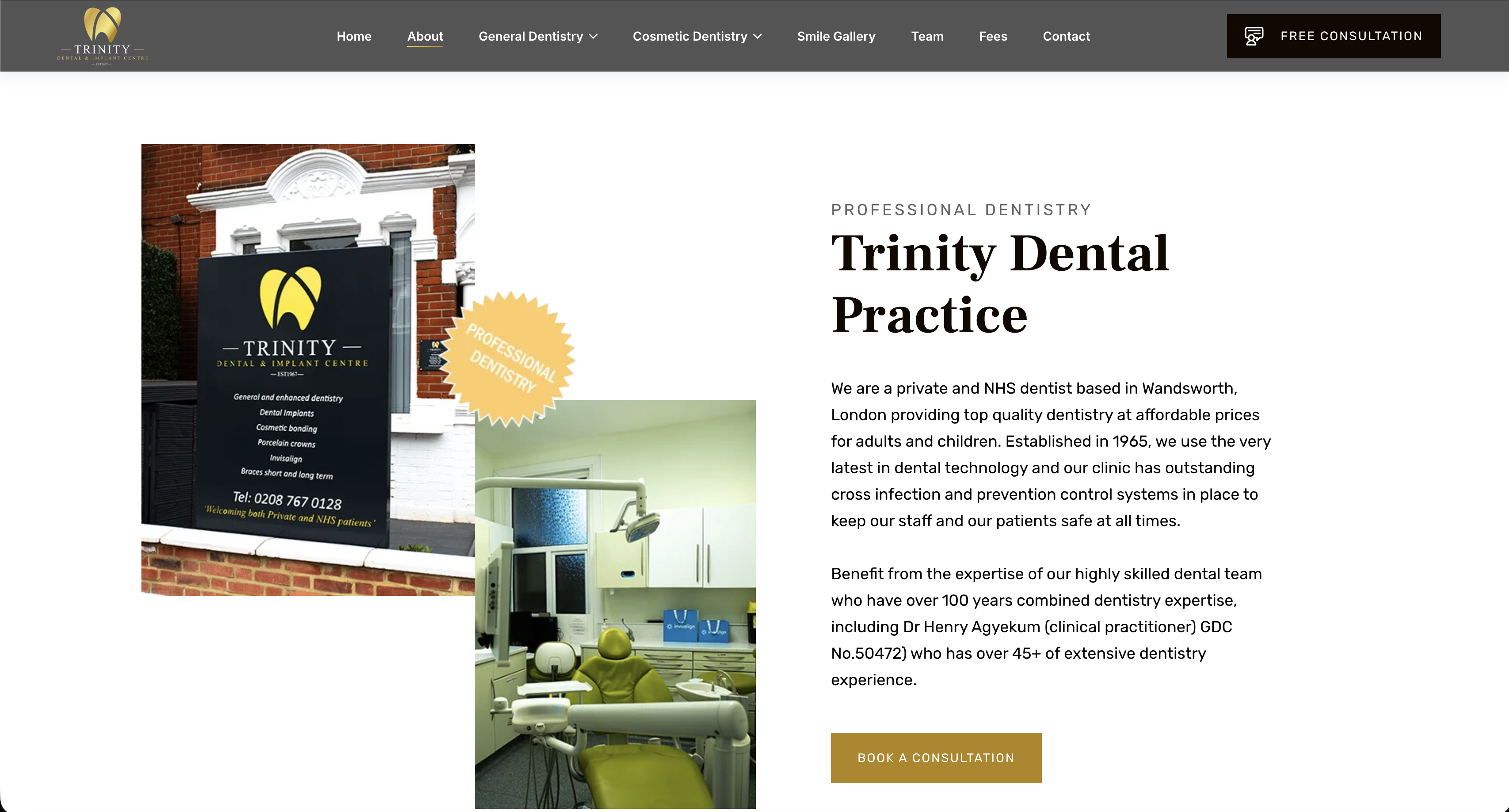 Trinity Dental Practice Treatments