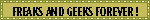 FREAKS AND GEEKS FOREVER!