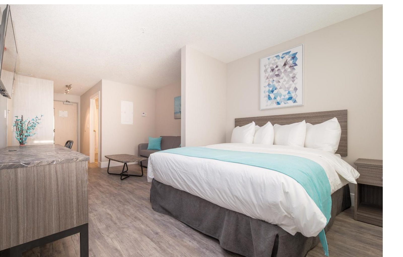 Studio bedroom