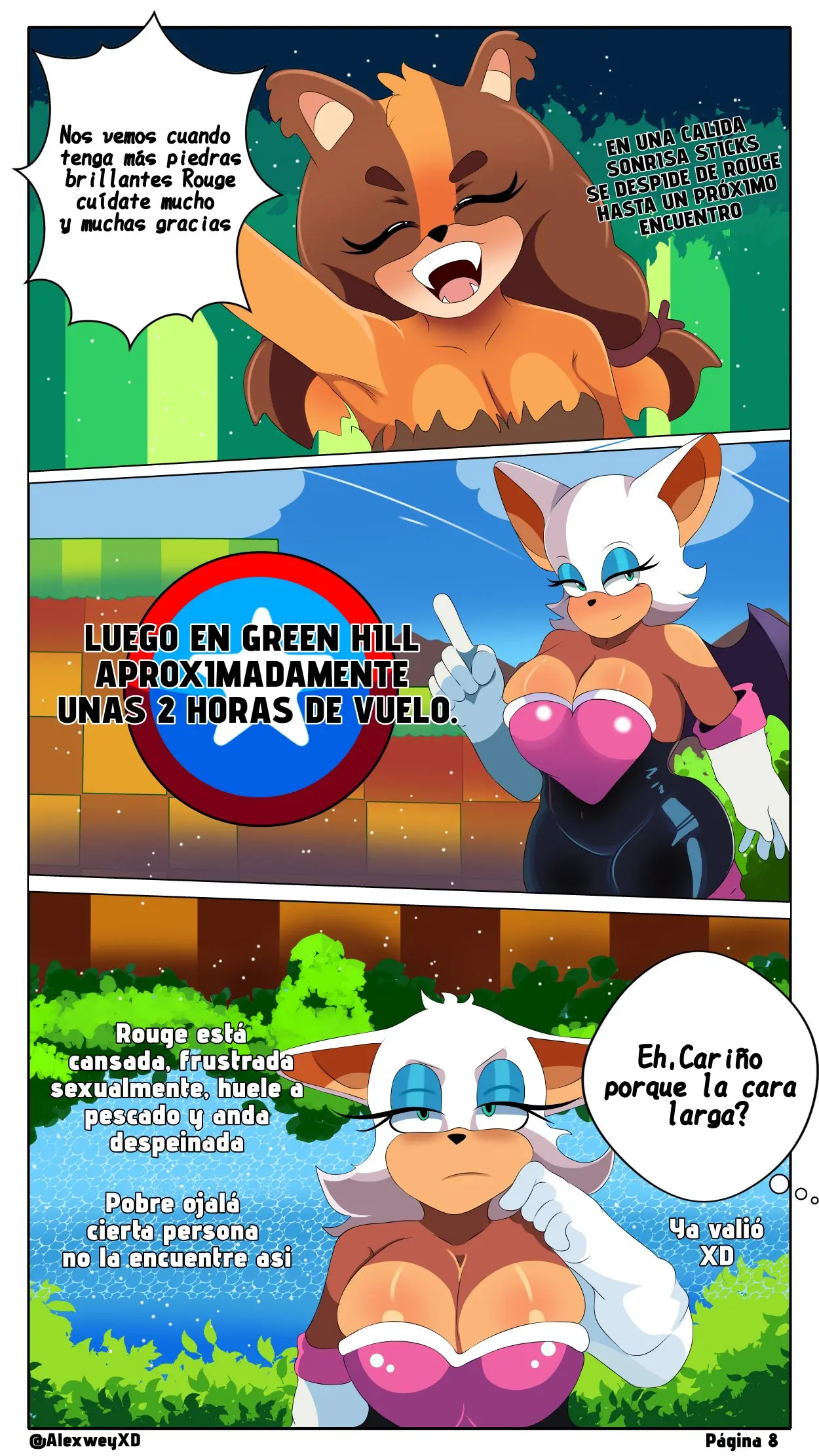 Rouge In Trouble - AlexweyXD (Sonic) 9