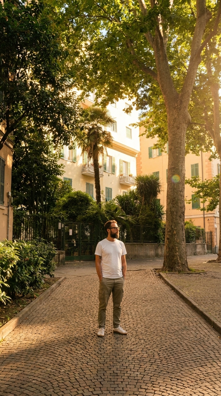 Golden Hour · Extreme Wide editorial example