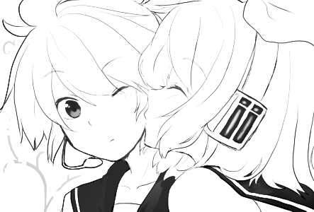 Kagamine Rin and Len by tubomizaki