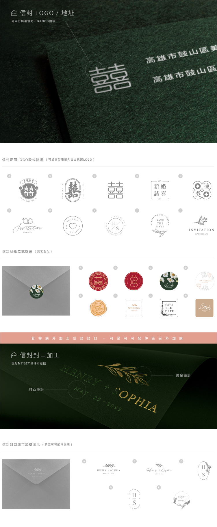 婚卡喜帖 - 熱帶花園 商品圖9