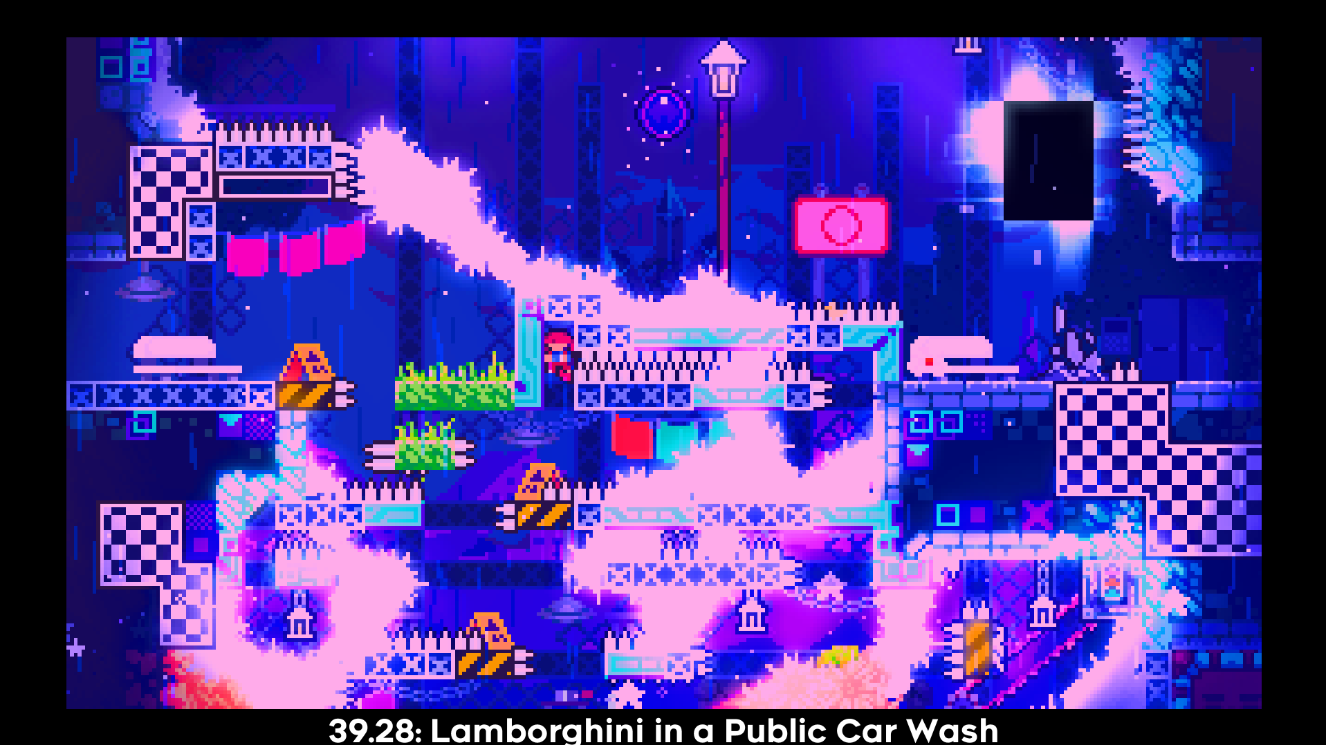 39.28: Lamborghini in a Public Car Wash