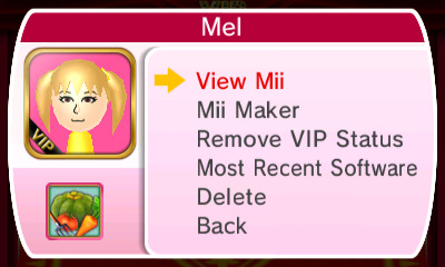 A screenshot of mero♡ taken on my 3DS.