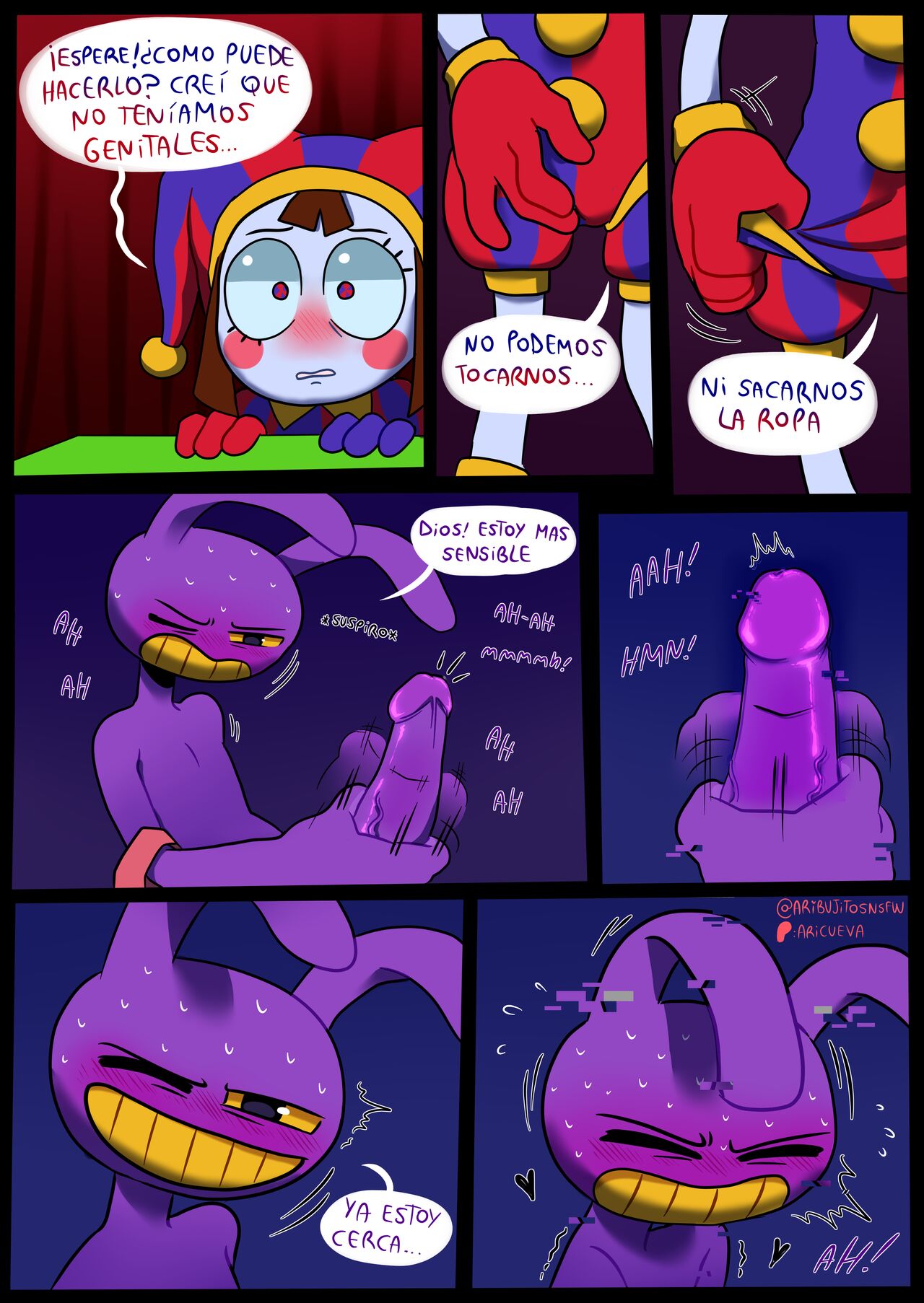 El Secreto De Jax - AridibujitosNSFW (The Amazing Digital Circus) 8