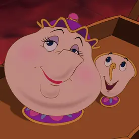 (Mama, there's a girl in the castle!) Now Chip, I'll not have you making up such wild stories.