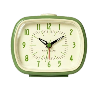 green clock