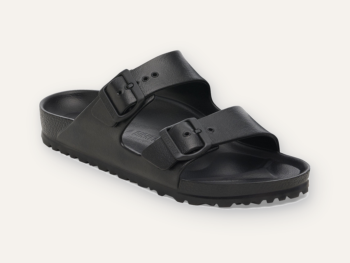 Black Birkenstock Arizona EVA sandals