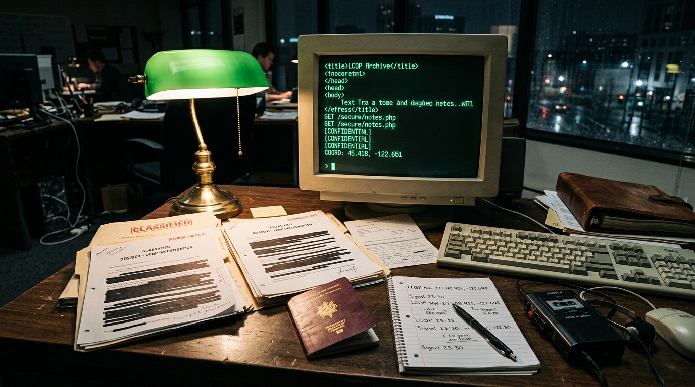 Case File #001: Lake City Quiet Pills Evidence Desk