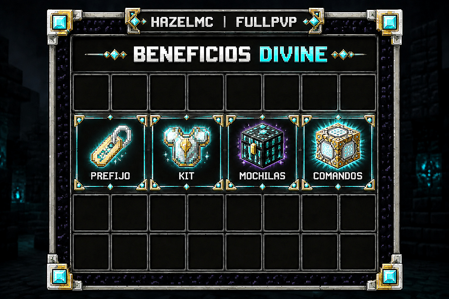 Beneficios DIVINE de HazelMC FullPvP