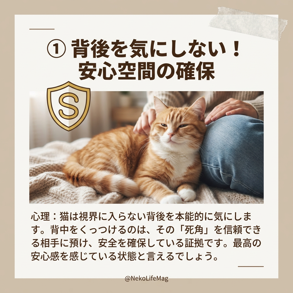 猫が背中をくっつける理由とその愛情表現 - Image 3