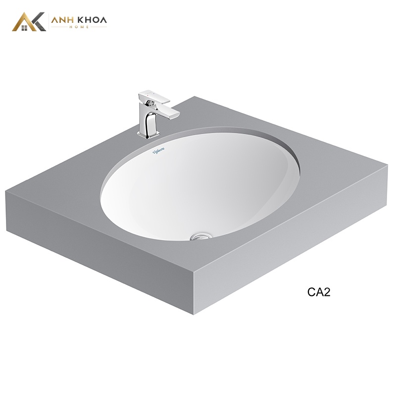 Chậu rửa đặt bàn Viglacera CA2