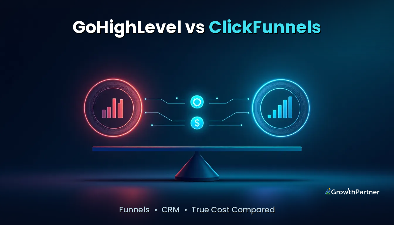 GoHighLevel vs ClickFunnels: Features & True Cost (2026) — HL Growth Partner, Dr Priya Jaganathan