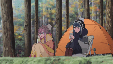 Yuru Camp gif