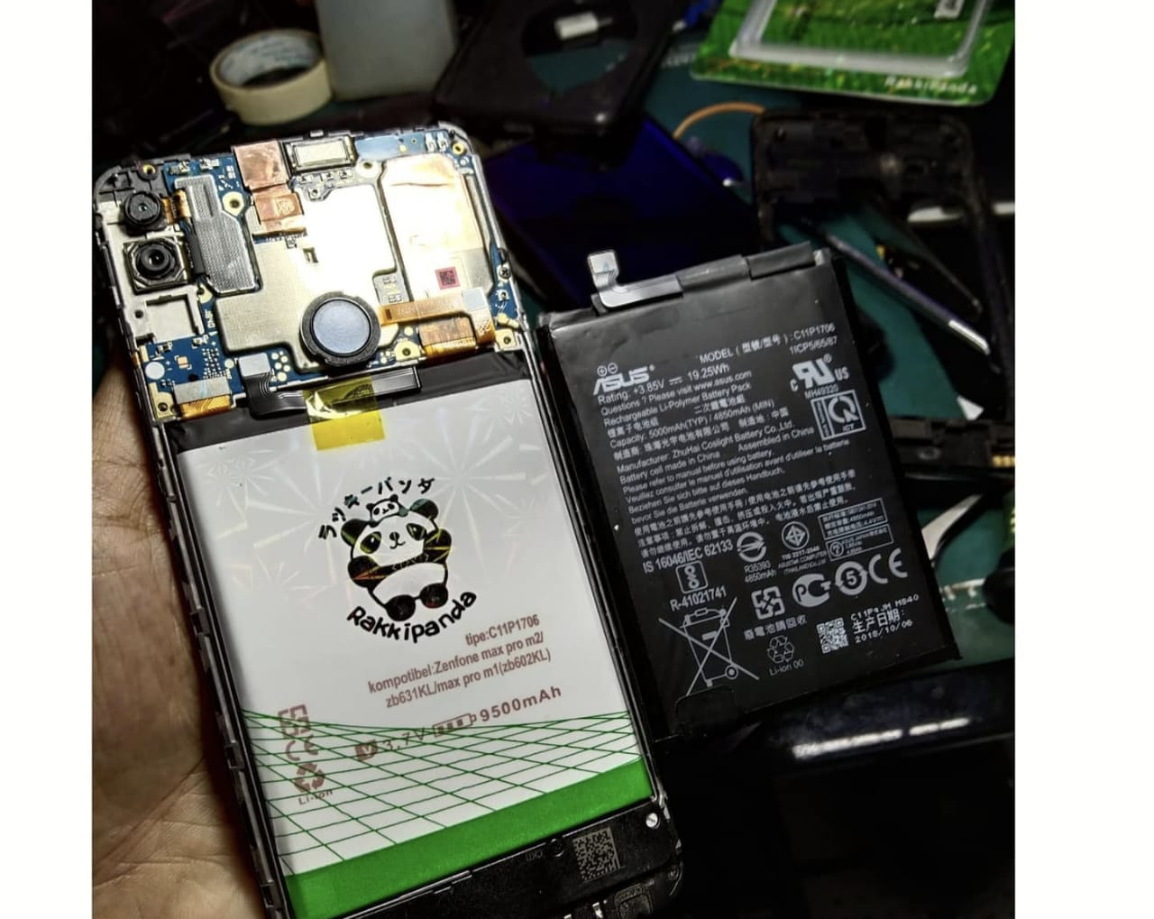 HP Tidak Bisa Nyala Baterai Tanam