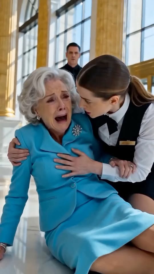 The Waitress Unfolded the Widow’s Note, and the Lobby Stopped Breathing